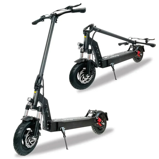 DT08 1100W Power Motor 48V 13AH Battery 10inch Folding E-Scooter Off-road Electric Scooters