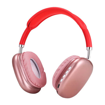 New P9 Wireless Bluetooth Headphones Noise Cancelling Mic Pods Over Ear Sports Gaming Headset For Apple